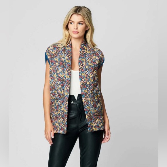 Blanc NYC floral vest - Picture 3 of 7